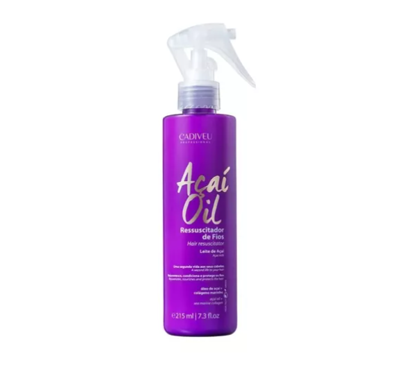 Cadiveu Professional Açaí Oil Leave In Hair Restore Spray  7.3floz 215ml