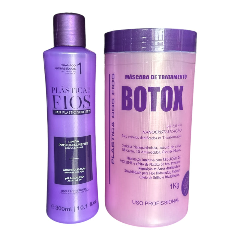 Kit Botox hydratant de Plastica dos Fios