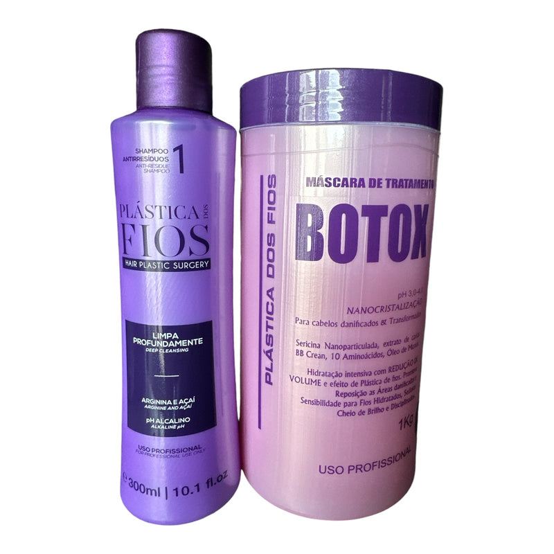 Kit Botox hydratant de Plastica dos Fios