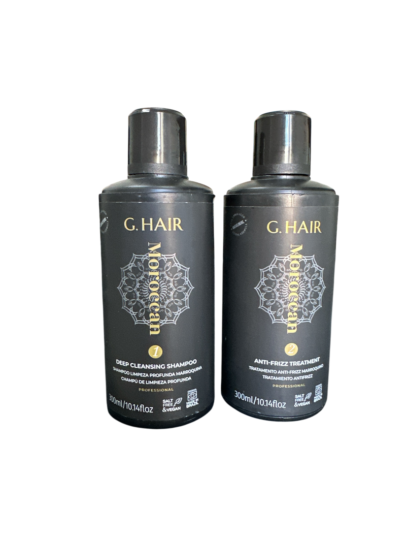 BRAZILIAN KERATIN KB MOROCCAN TREATMENT 10floz 300ml KIT