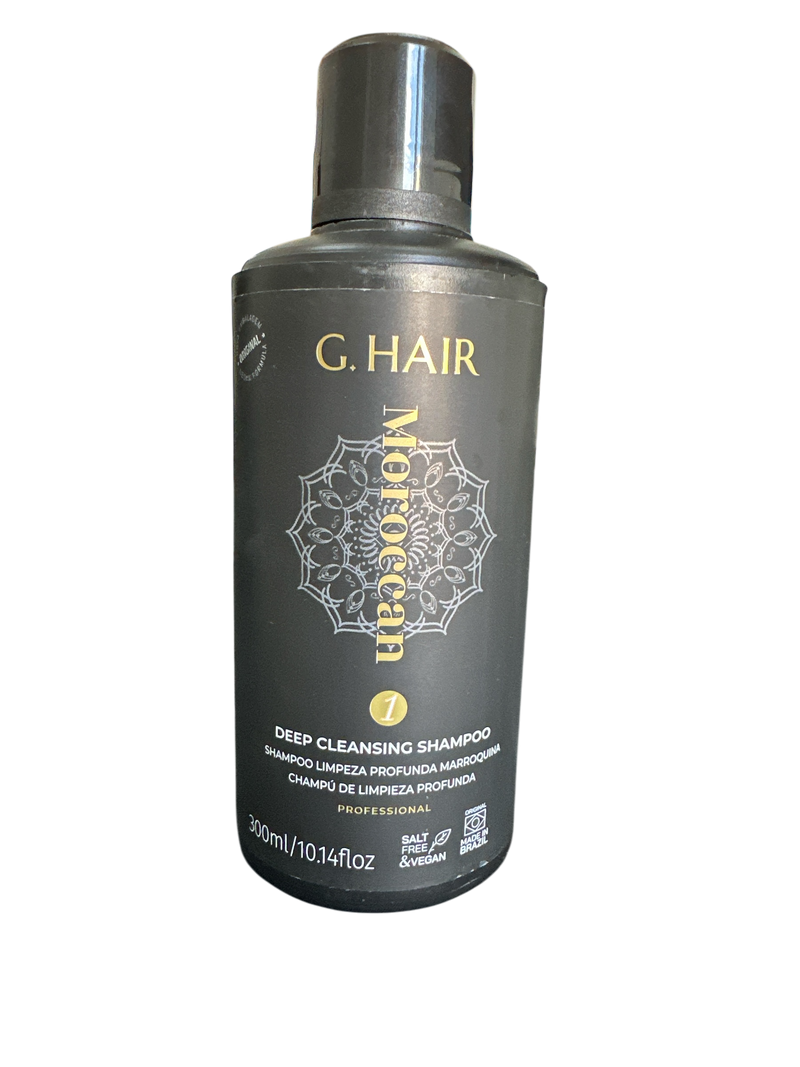 G CLARIFICANTE DE SHAMPOING MOROCCAN POUR CHEVEUX 250ml / 8,4fl.oz.