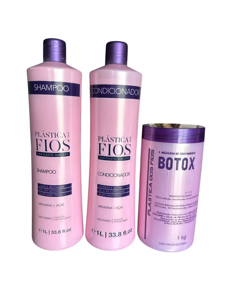 Kit Botox hydratant de Plastica dos Fios