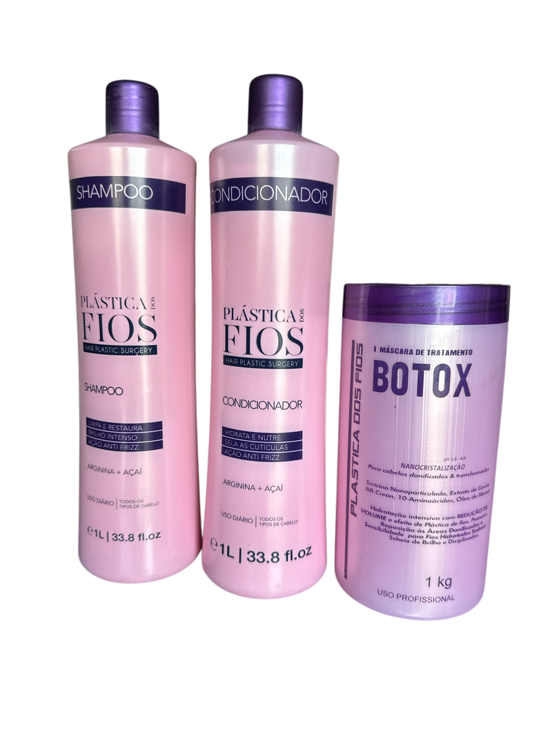 Kit Botox hydratant de Plastica dos Fios