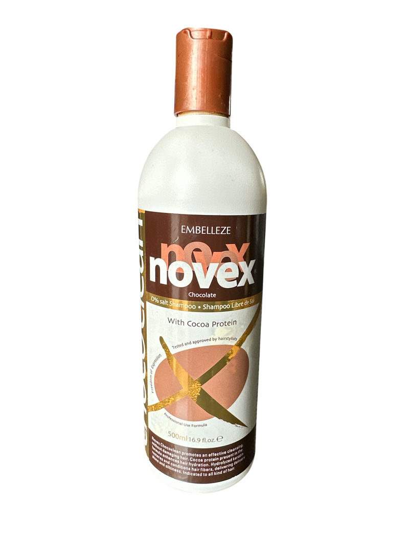 Novex Chococlean Chocolate Shampoo With Cocoa Protein 17fl.oz e 500ml